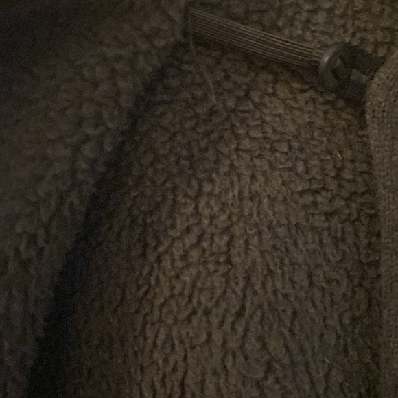 Norfh Face fleece designer Hoodie shawl cape poncho - Picture 3 of 5